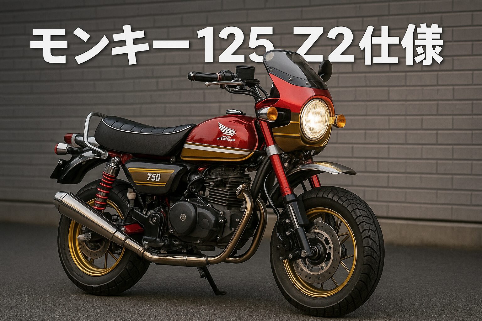 モンキー125　z2仕様　注意点
