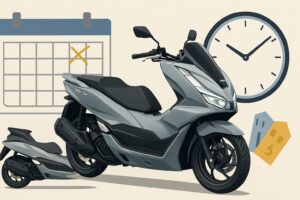 pcx125新車乗り出し価格閑散期を狙う