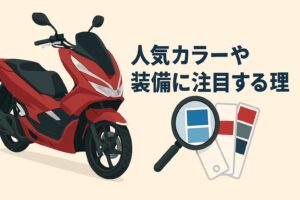 pcx125中古レッドバロン人気カラー