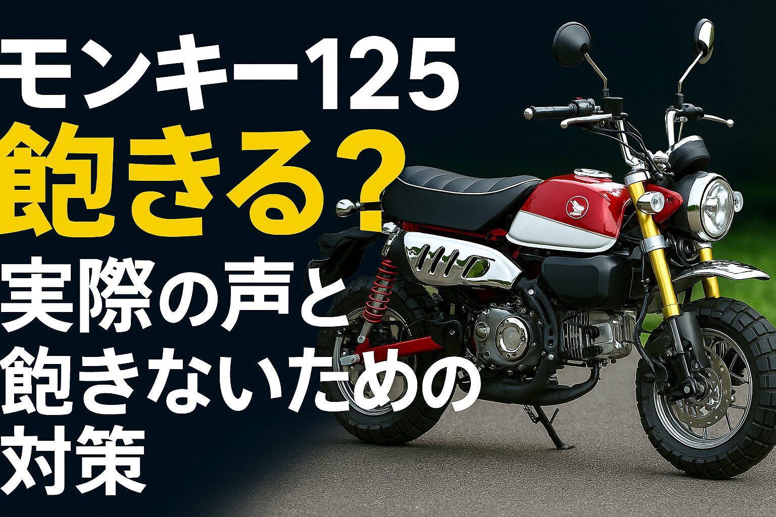 モンキー125はすぐに飽きてしまうのか？