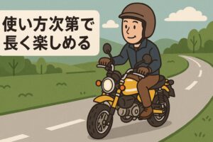 モンキー125　使い方次第で楽しむ