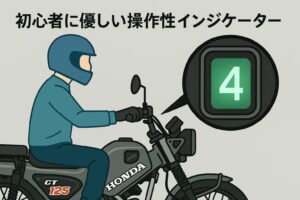 初心者に優しい操作性