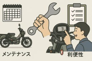 メンテナンス性の比較と利便性