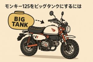 モンキー125をビッグタンク化にするには