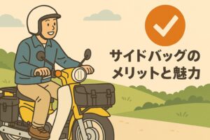 クロスカブ　サイドバッグの魅力